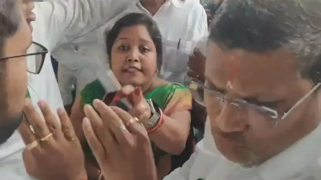Fissures in BJD's Balasore unit come to fore during Ama Odisha Nabin Odisha programme! 