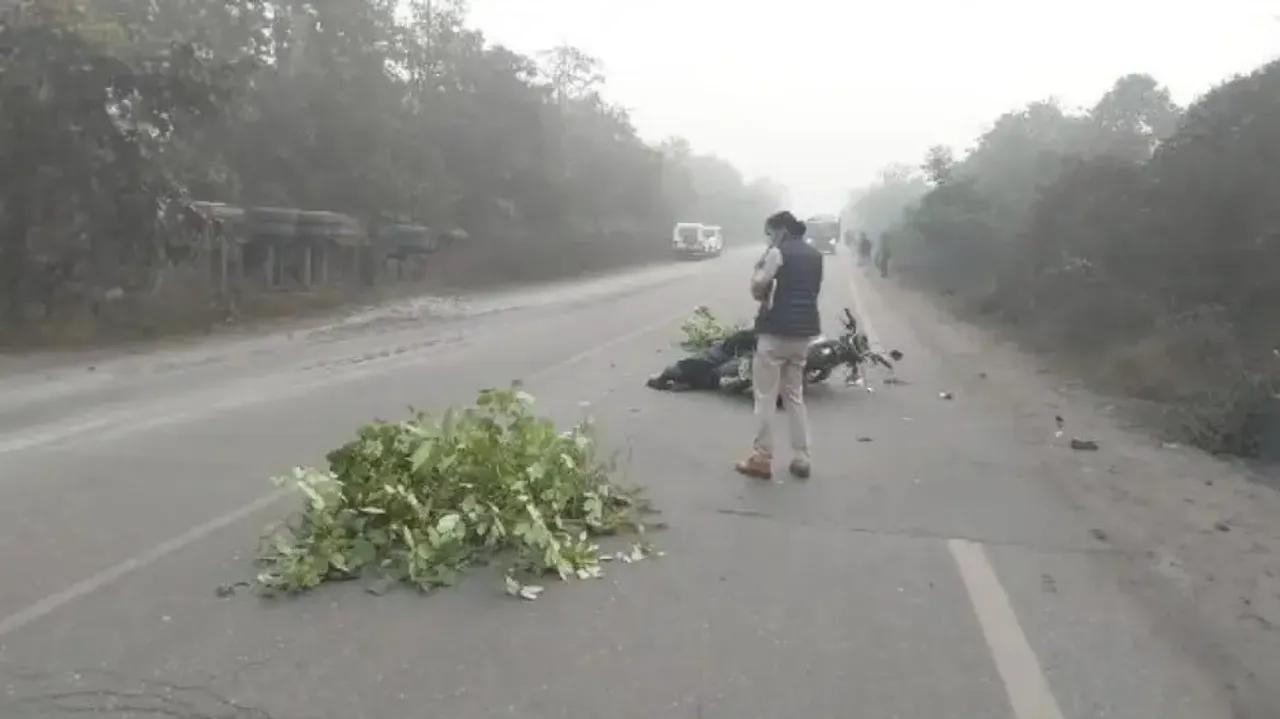 Road Mishap Near Belpahar