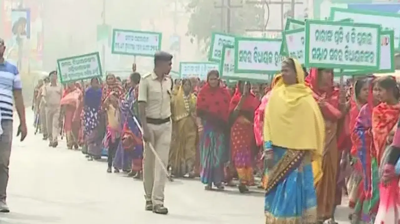 Rabindra Jena Supporters Rally Against Swarup Das