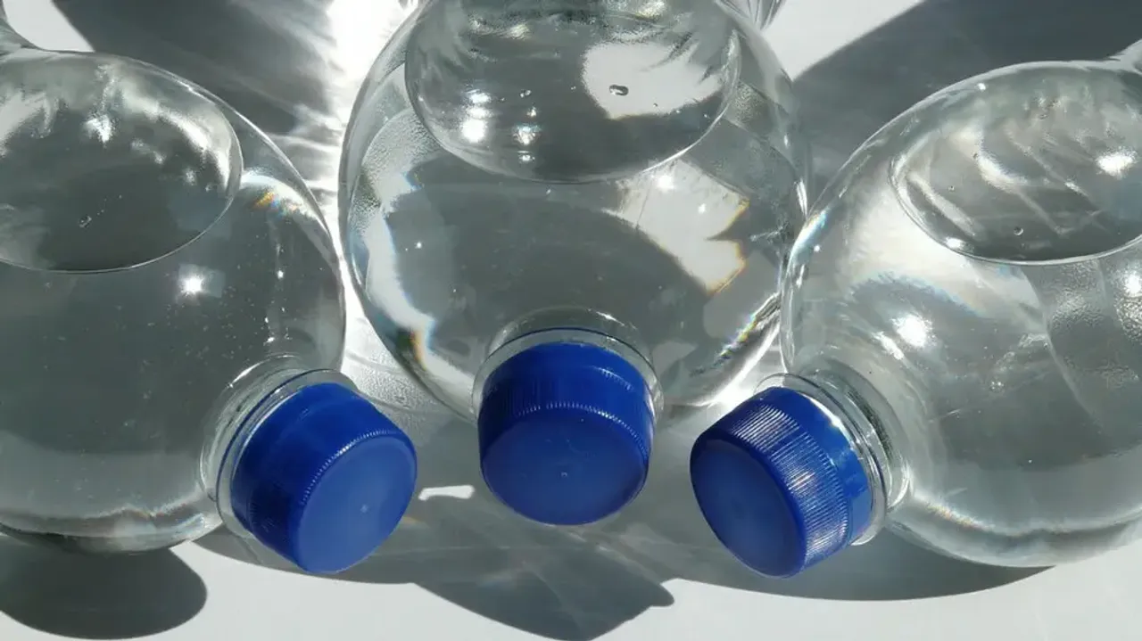 Plastic water bottles