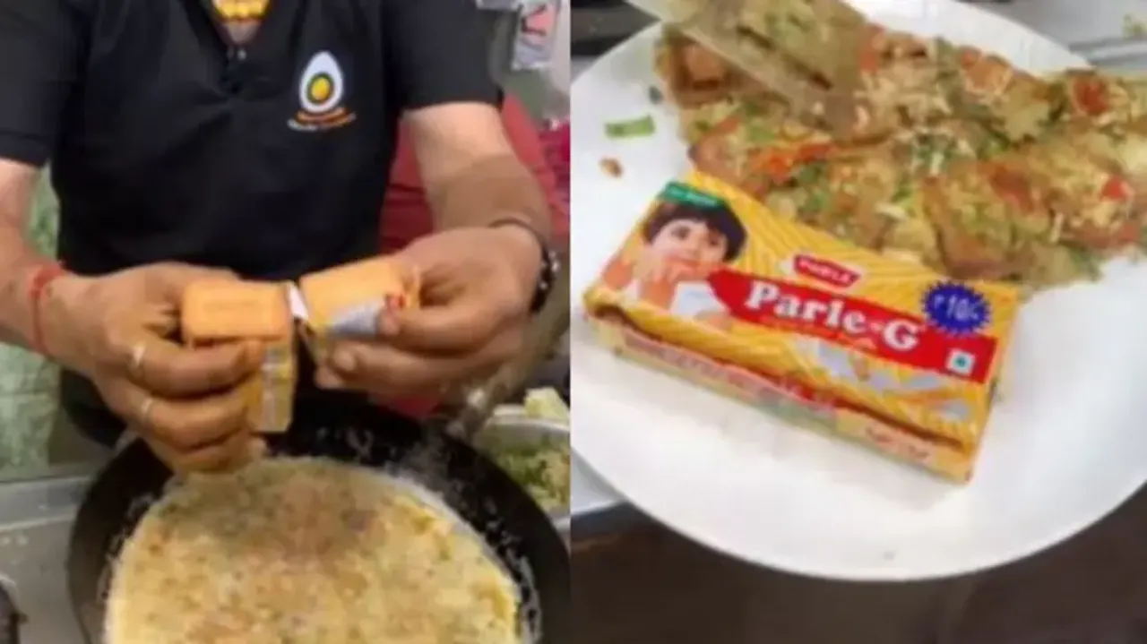 Would you try Parle-G omelette? Netizens find it hard to digest; watch