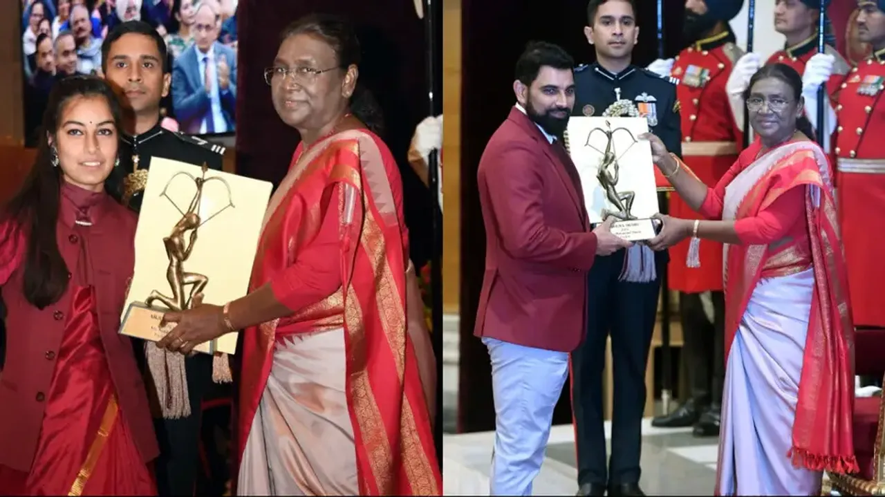 Khel Ratna to Satwik-Chirag; Mohd Shami, para-archer Sheetal Devi receive Arjuna awards 