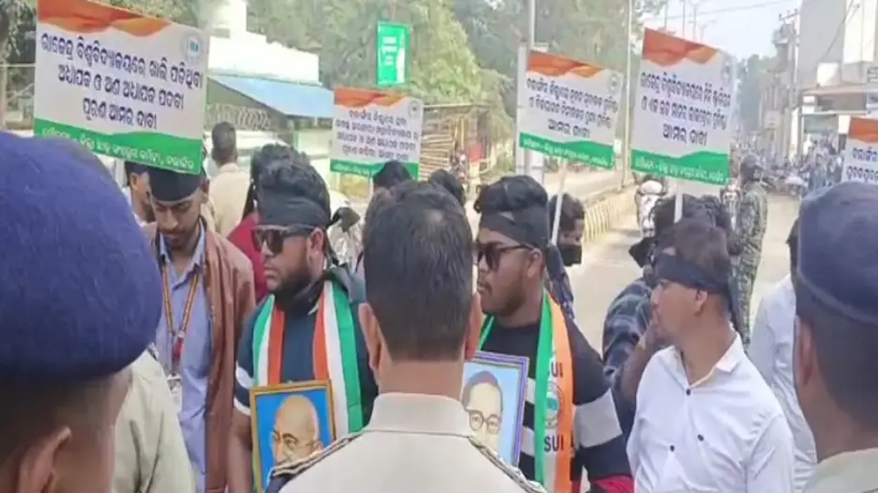 Congress Protest In Bolangir