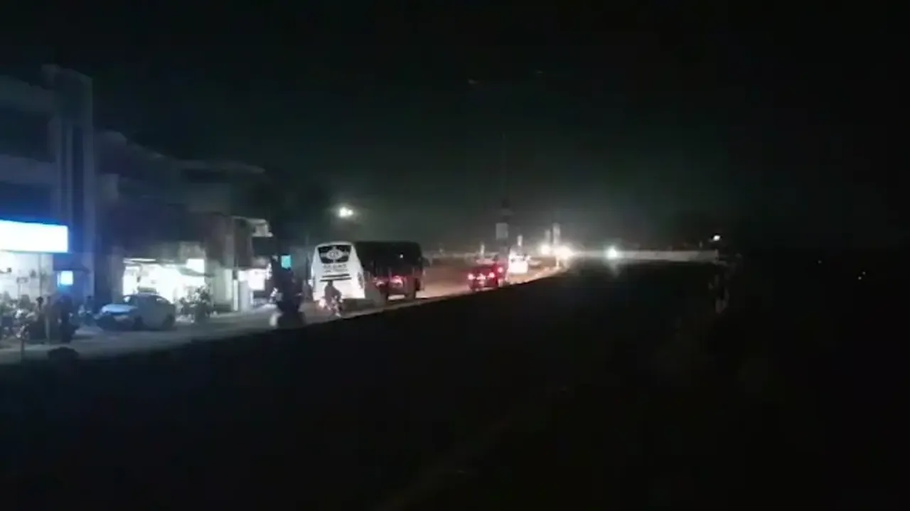 NH Near Satyabadi Bazar Under Darkness