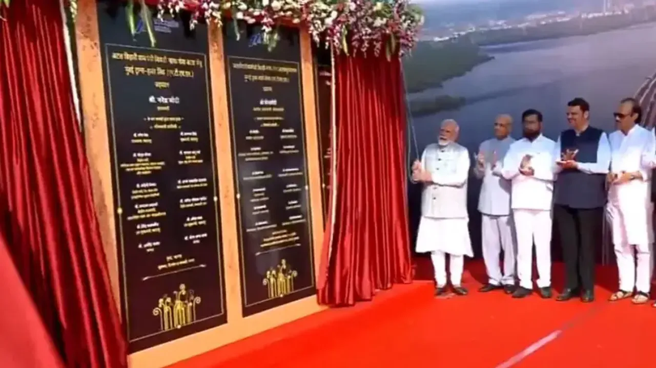 PM inaugurates Atal Setu, longest sea bridge in country connecting Mumbai with Navi Mumbai