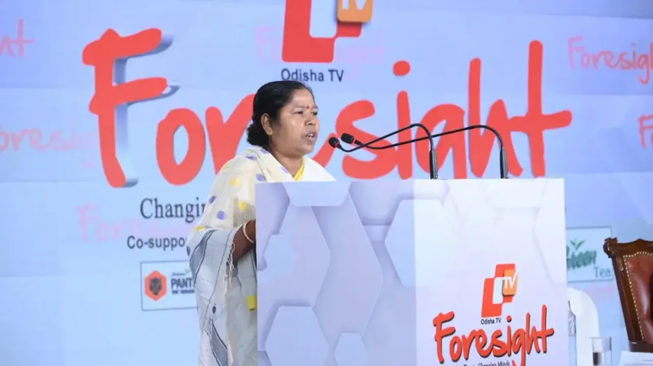 Union MoS Pratima Bhoumik At OTV Foresight