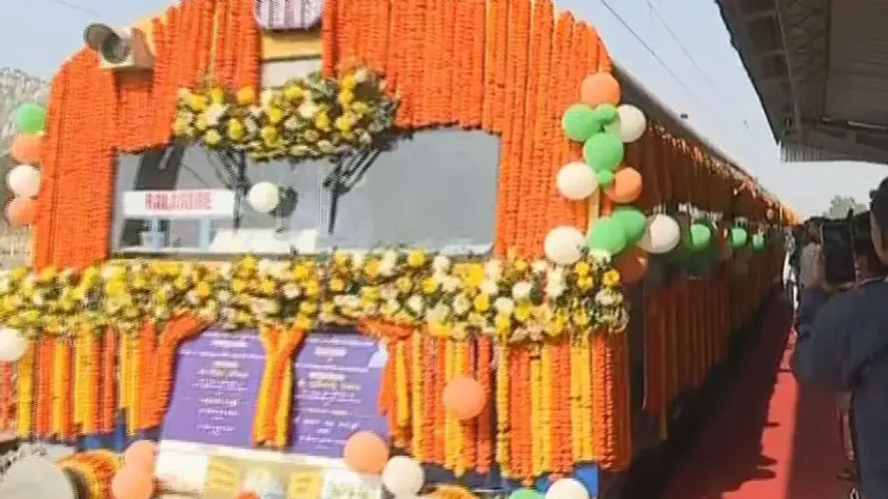 Dream of Nilagiri comes true after MEMU train flag-off 