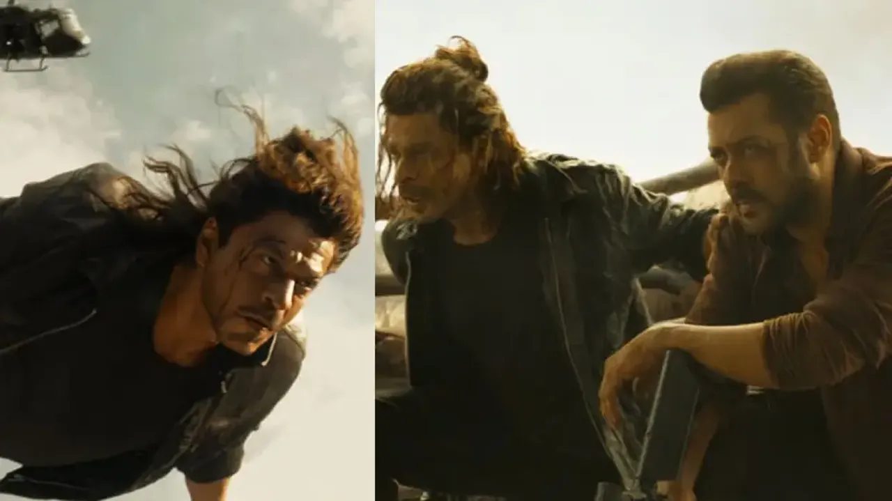 Salman Khan and Shah Rukh Khan’s scene creation in Tiger 3 VFX breakdown video leaves fans amazed