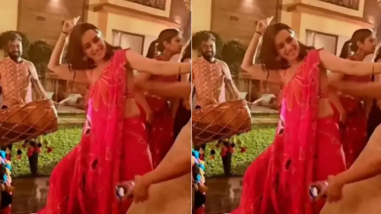 Shraddha Kapoor sets dance floor on fire at friend’s wedding 