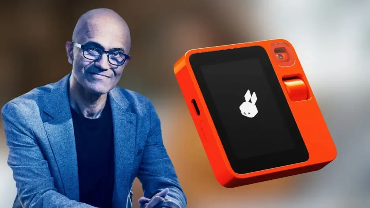 Satya Nadella spotlights Rabbit R1