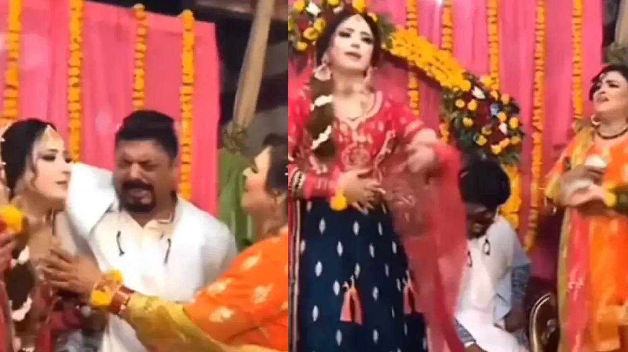 'Tujh mein rab dikhta hai...' Bride's emotional father breaks down on wedding stage, netizens turn sarcastic; watch