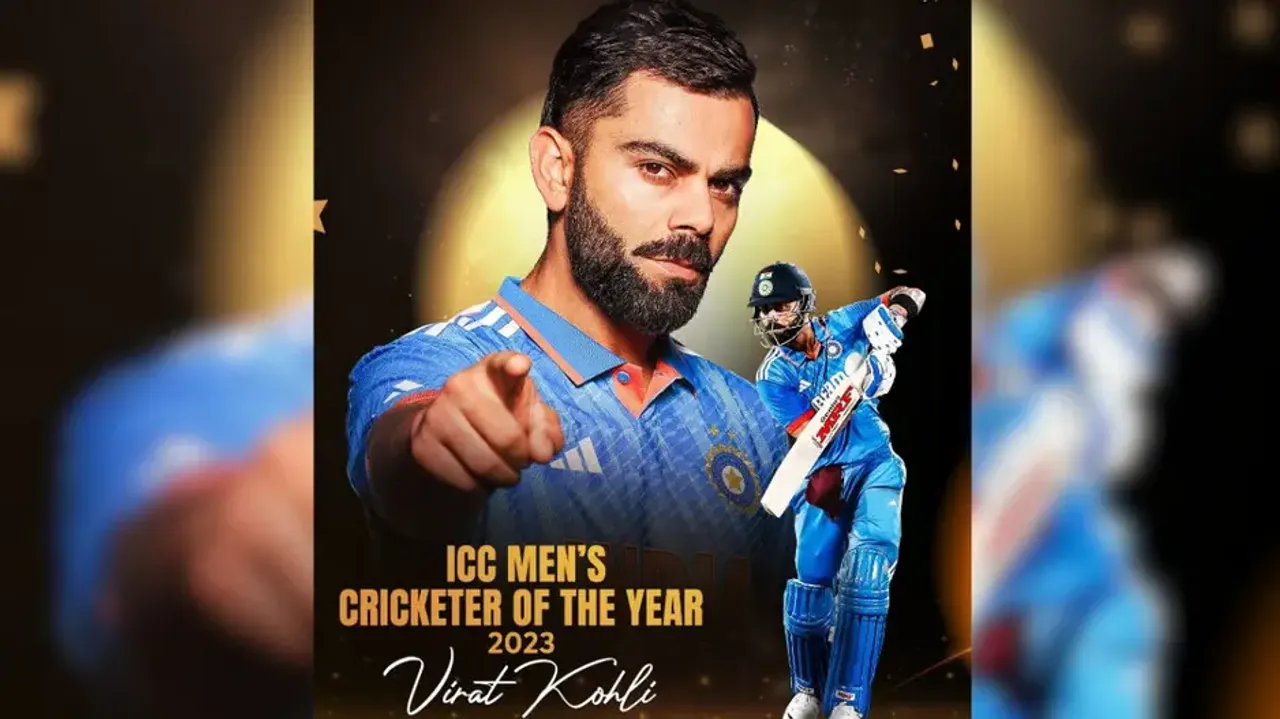 Virat Kohli named ICC Men’s ODI Cricketer of the Year 2023