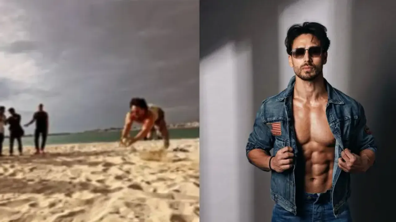 Watch: Akshay Kumar trains ‘Baaghi’ actor Tiger Shroff with ball; netizens praise his diving skills