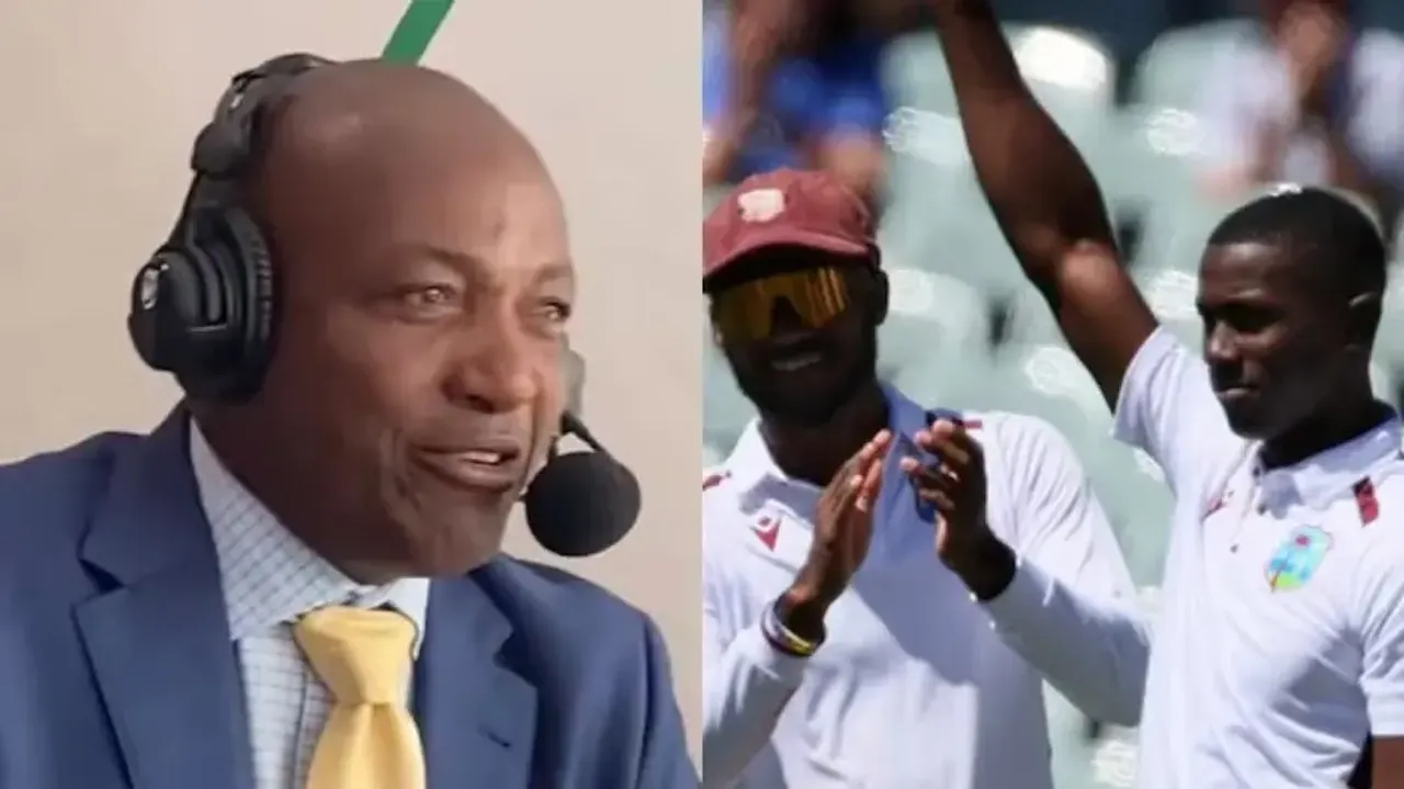 Brian Lara gets emotional