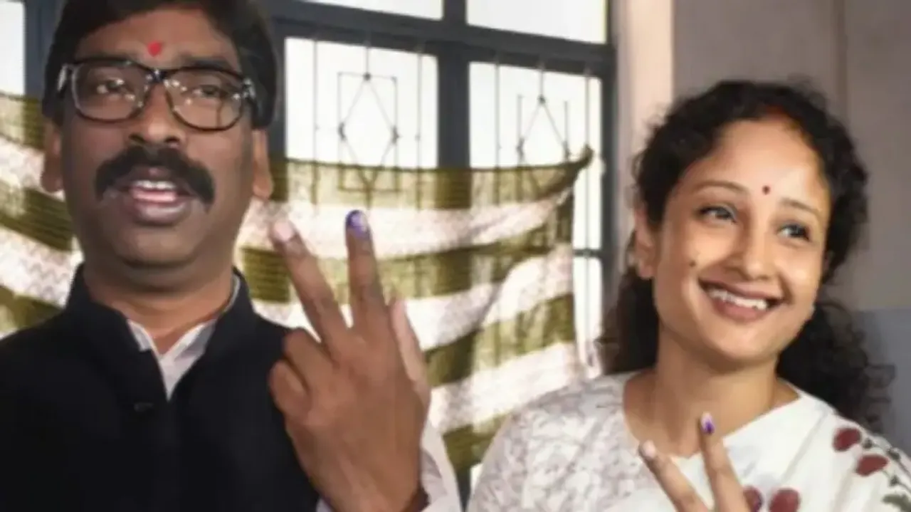 Hemant Soren & Kalpana Soren