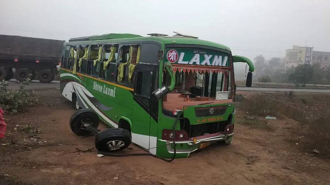 Bus Involved In Mishap