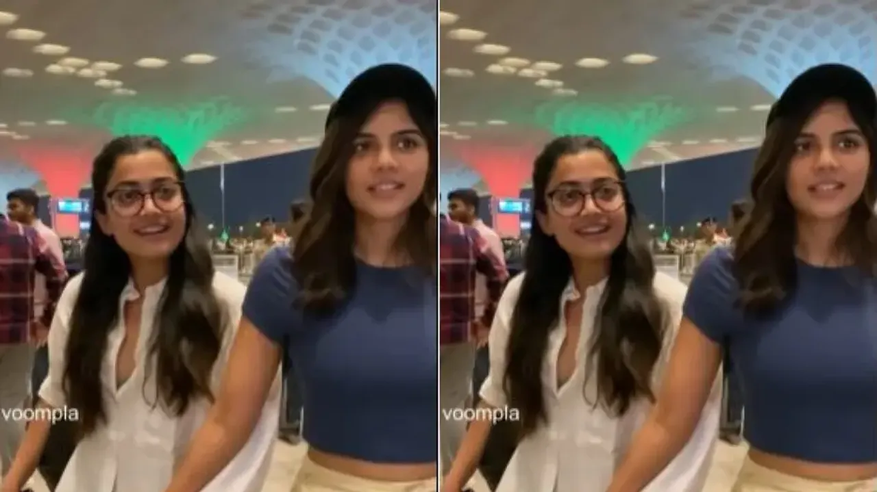 Rashmika Mandanna’s no make-up look goes viral; actress gives flying kiss