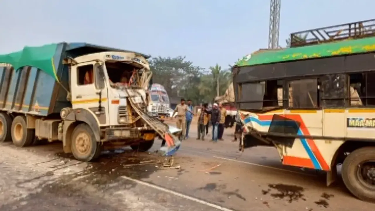 Accident Near Khordha