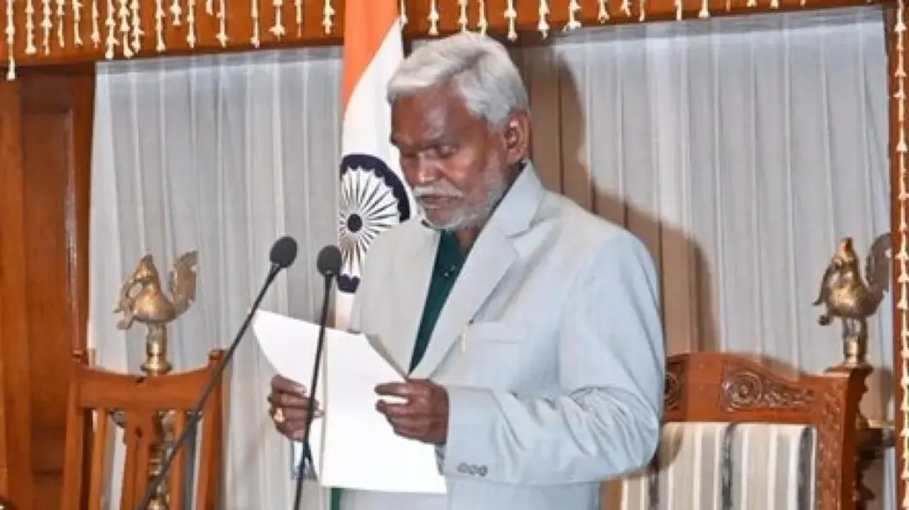 JMM''s Champai Soren takes oath as chief minister of Jharkhand