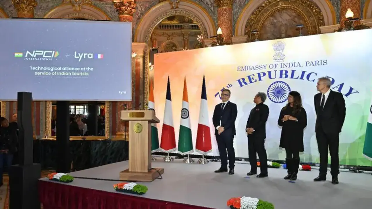 UPI's global launch at the iconic Eiffel Tower in France