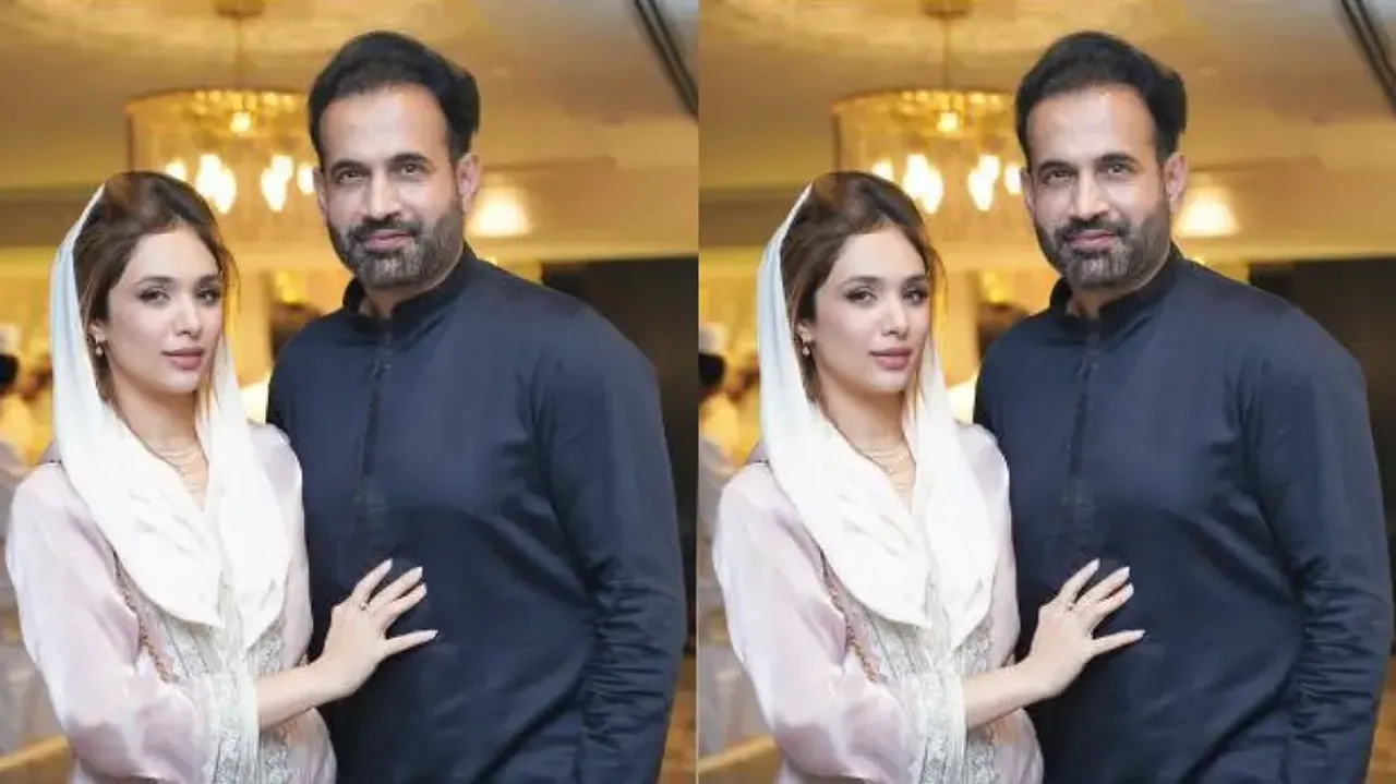 Cricketer Irfan Pathan reveals wife Safa Baig’s face for first time on wedding anniversary
