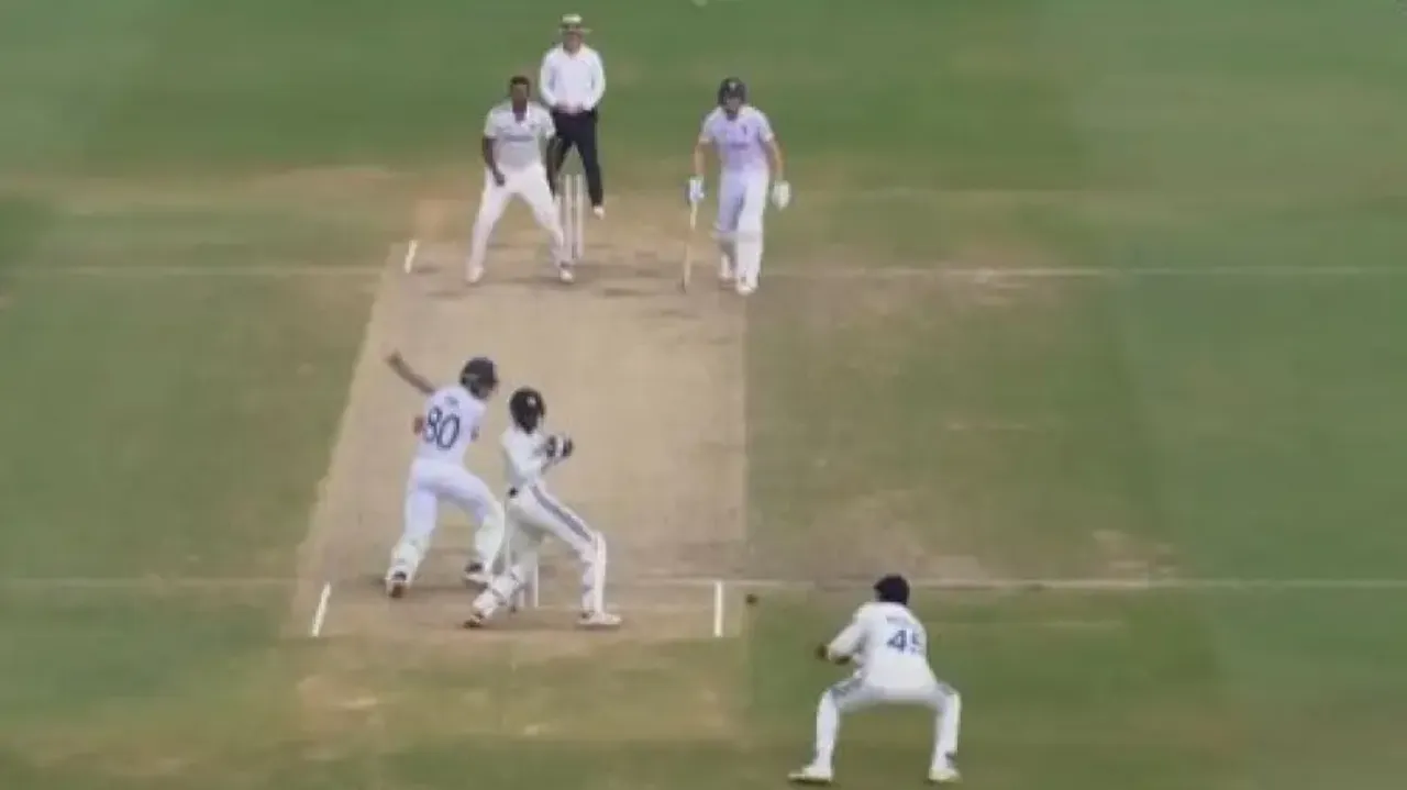 Rohit Sharma’s phenomenal catch to dismiss England’s Ollie Pope leaves internet stunned