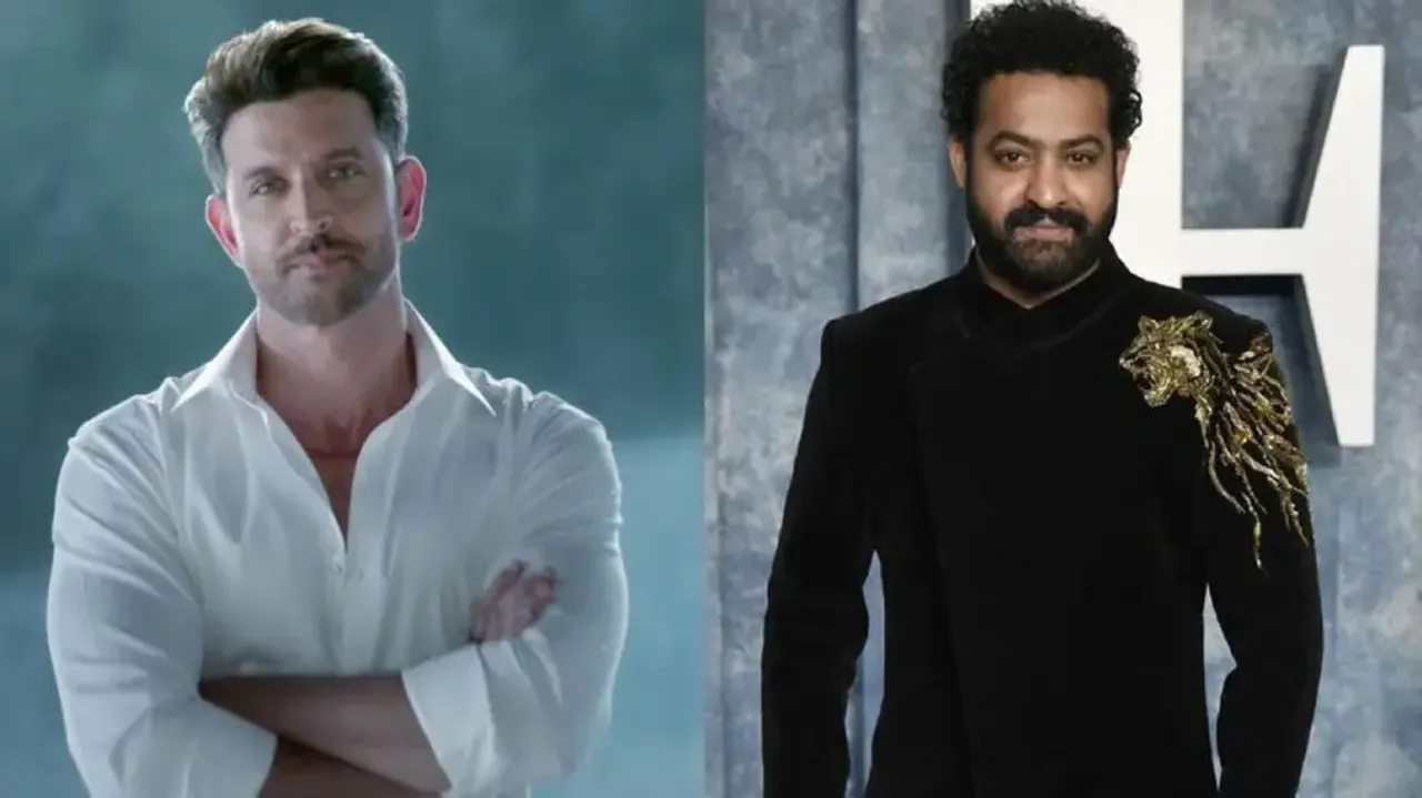 Hrithik Roshan and Jr NTR