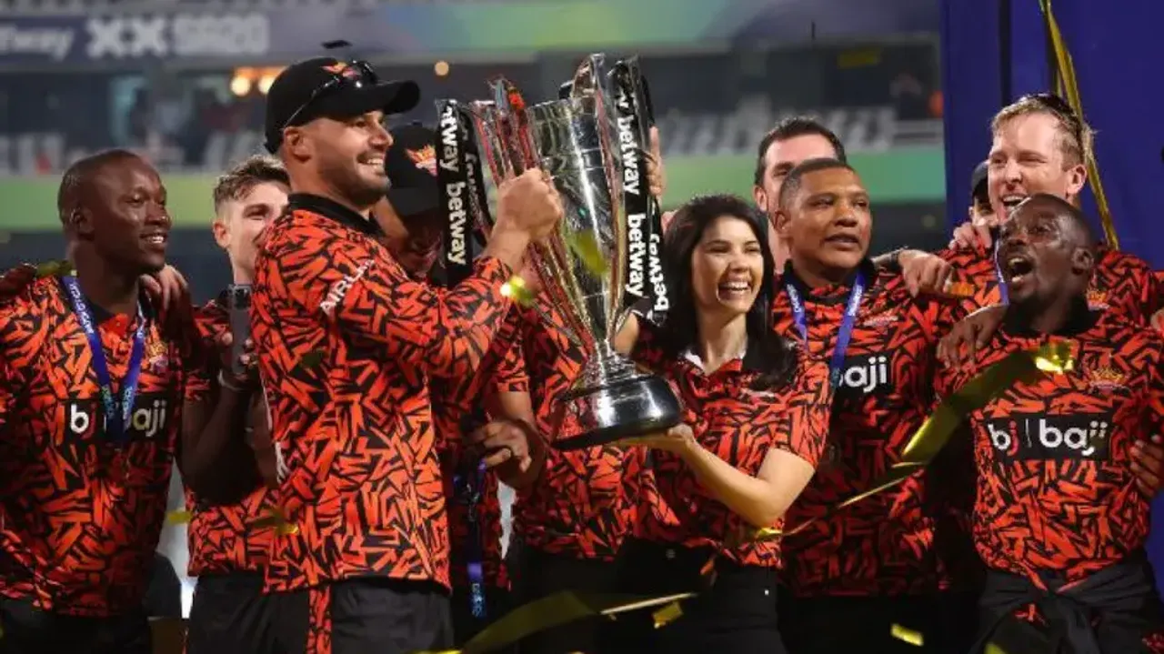 SunRisers Hyderabad (SRH) owner Kavya Maran over the moon after SEC wins SA20 Title