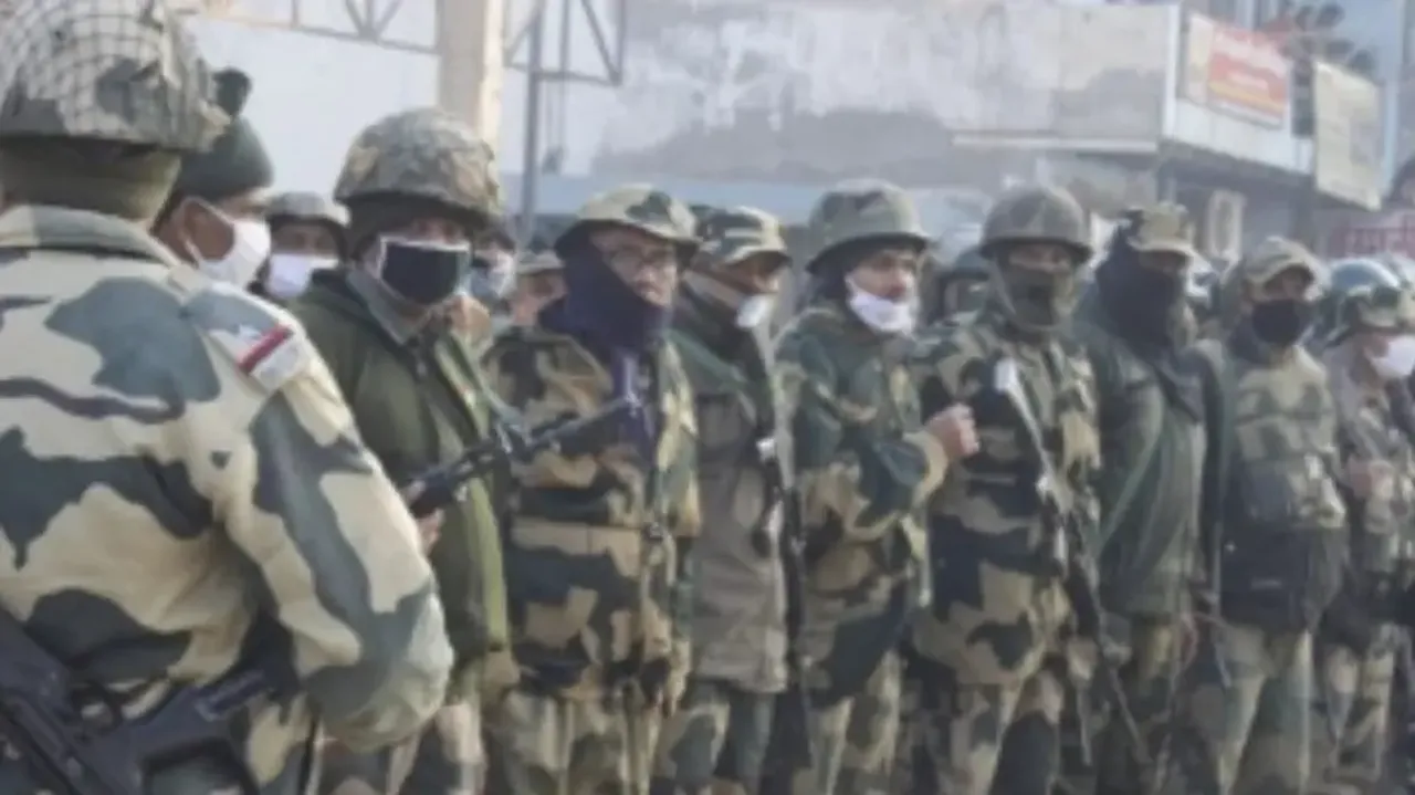 Farmers Protest: Huge security build-up continue on inter-state borders