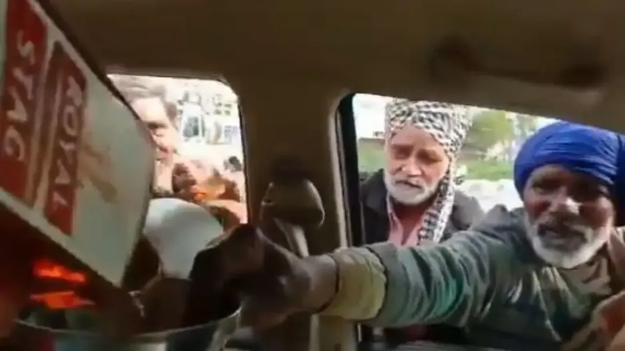 'Free liquor distribution’ during farmers protest at Shambhu border