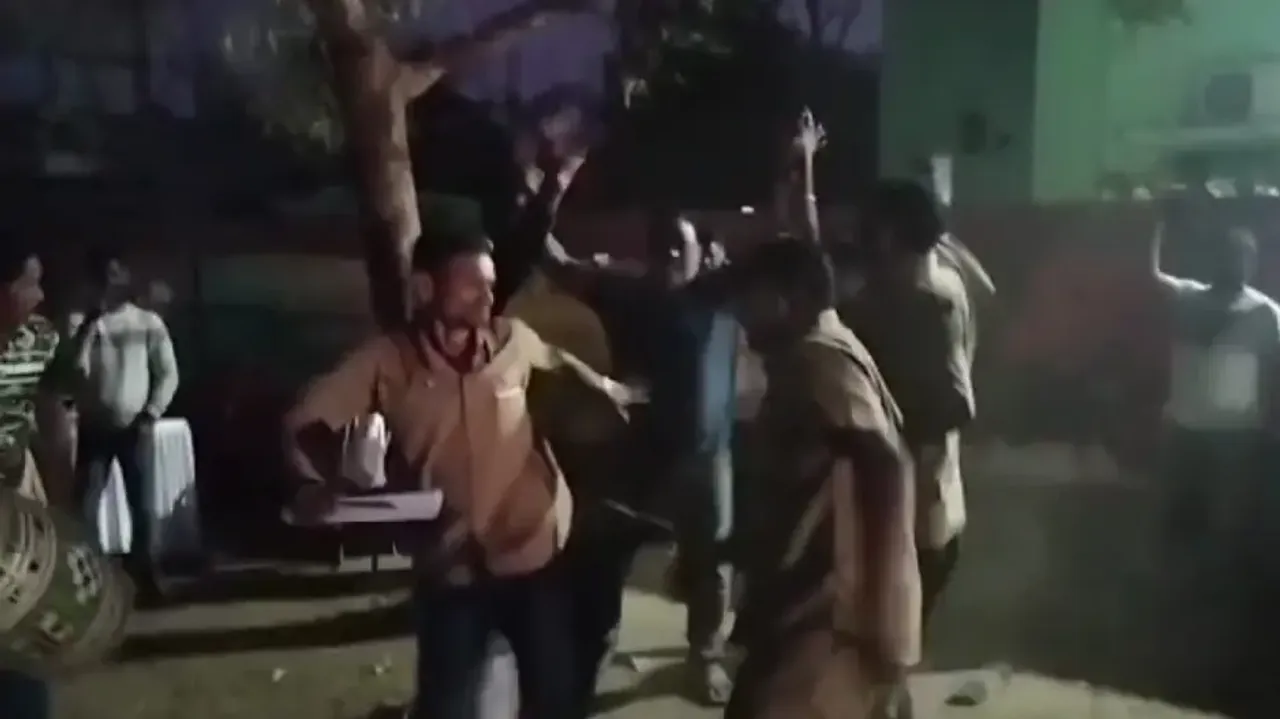 Drivers Dance In Front Of Boudh RTO