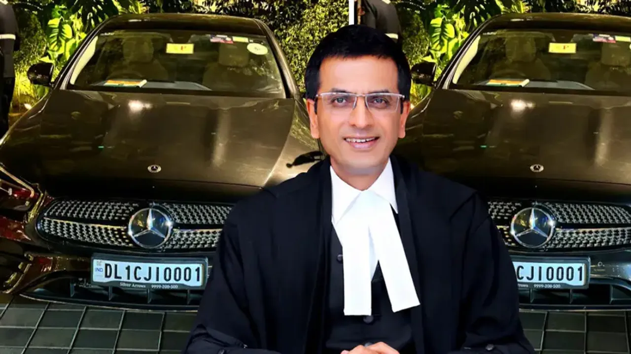 CJI Chandrachud & His Mercedes