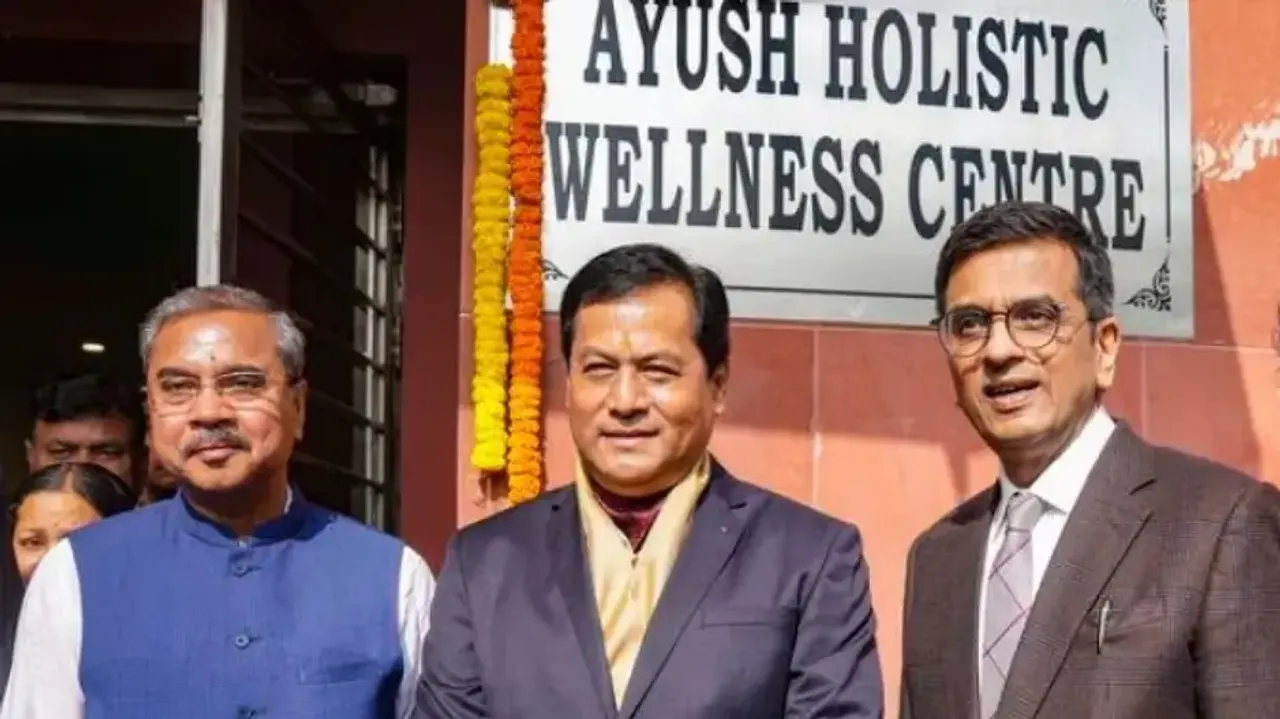 CJI Chandrachud Inaugurates Ayush Wellness Centre In Supreme Court