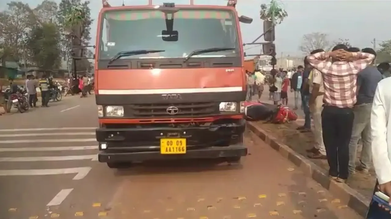 Road Accident Near Ghatagaon