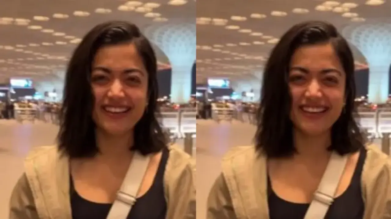 Rashmika Mandanna steps out without make-up