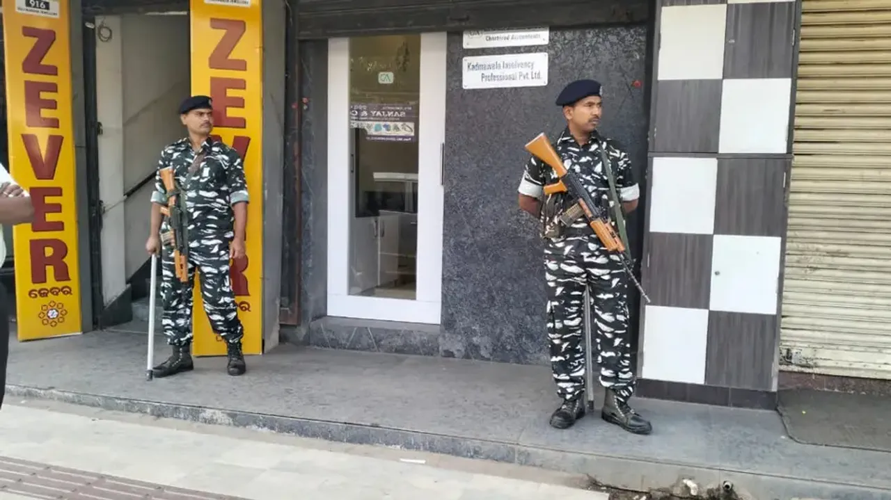 ED Raid At CA's Office In Rourkela 