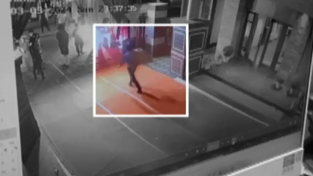 CCTV Grab of Man Fleeing with Cash, Jewellery & Other Items