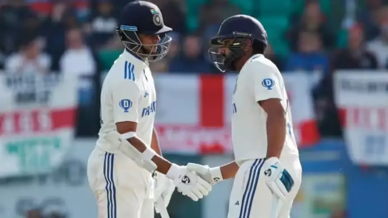 Yashasvi Jaiswal and Rohit Sharma