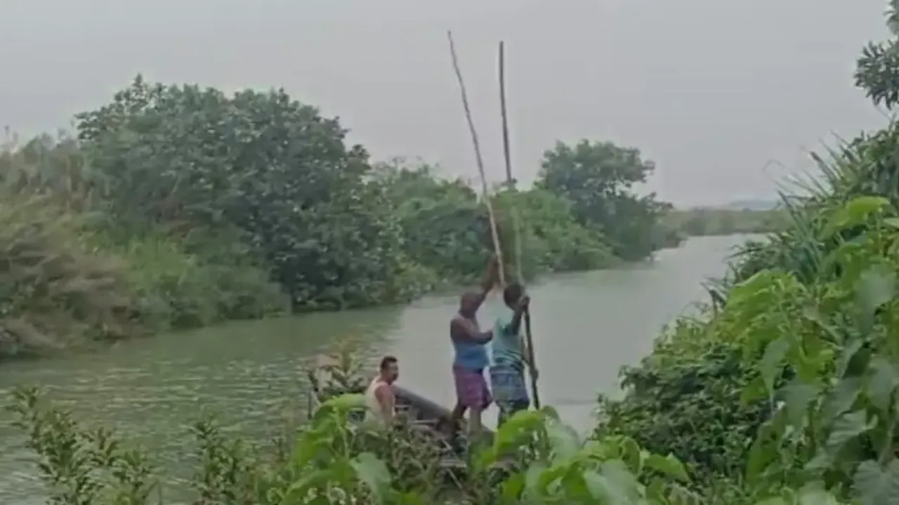 Locals Search For Missing Man In Crocodile Attack