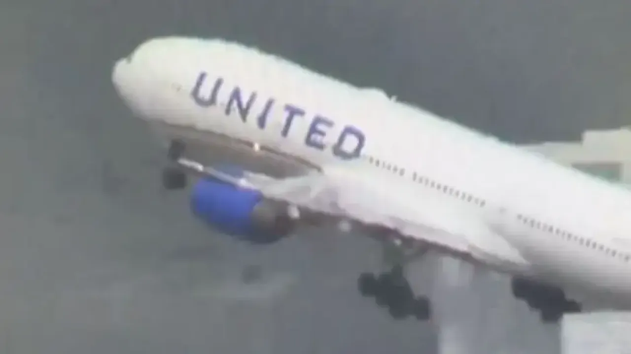 Aeroplane’s wheel falls off soon after take-off