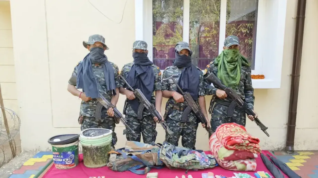 Naxal articles recovered after exchange of fire in Kandhamal