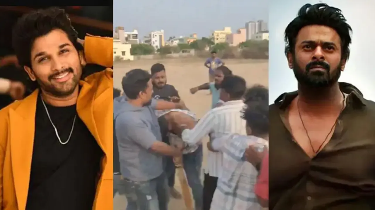 Allu Arjun’s fans brutally beat up Prabhas’ fan in Bengaluru, force to chant ‘Jai Allu Arjun’