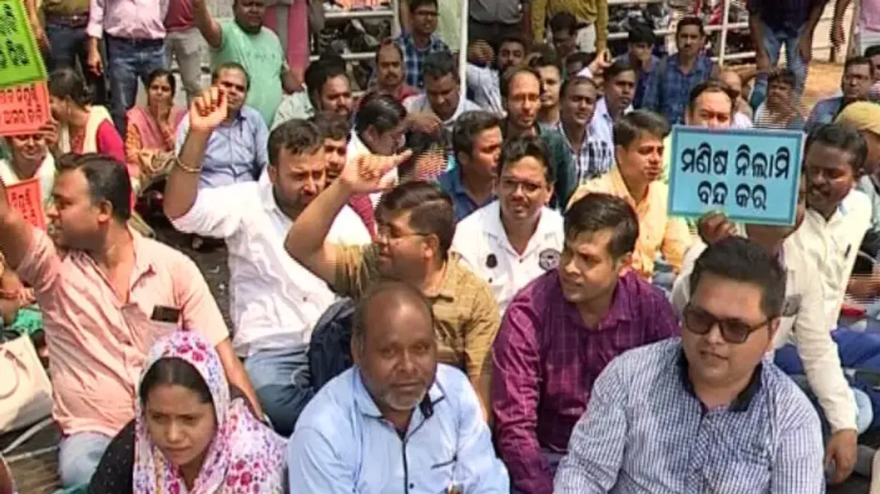 Contractual Employees Of Civic Bodies In Odisha