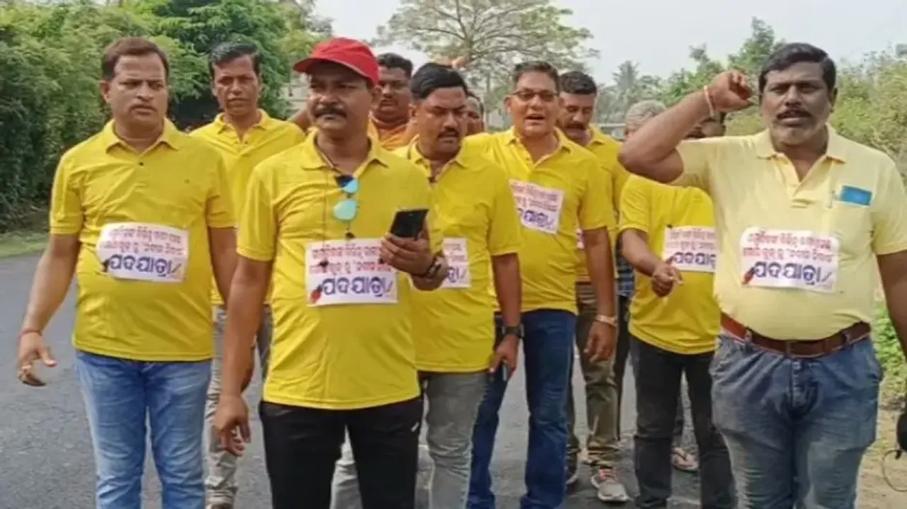 Odisha journalists launch padyatra to press for demands