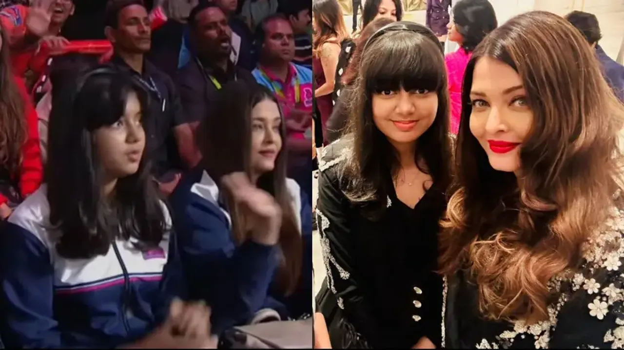 Aaradhya Bachchan stuns again in all grownup look in new pic, poses with mom Aishwarya Rai