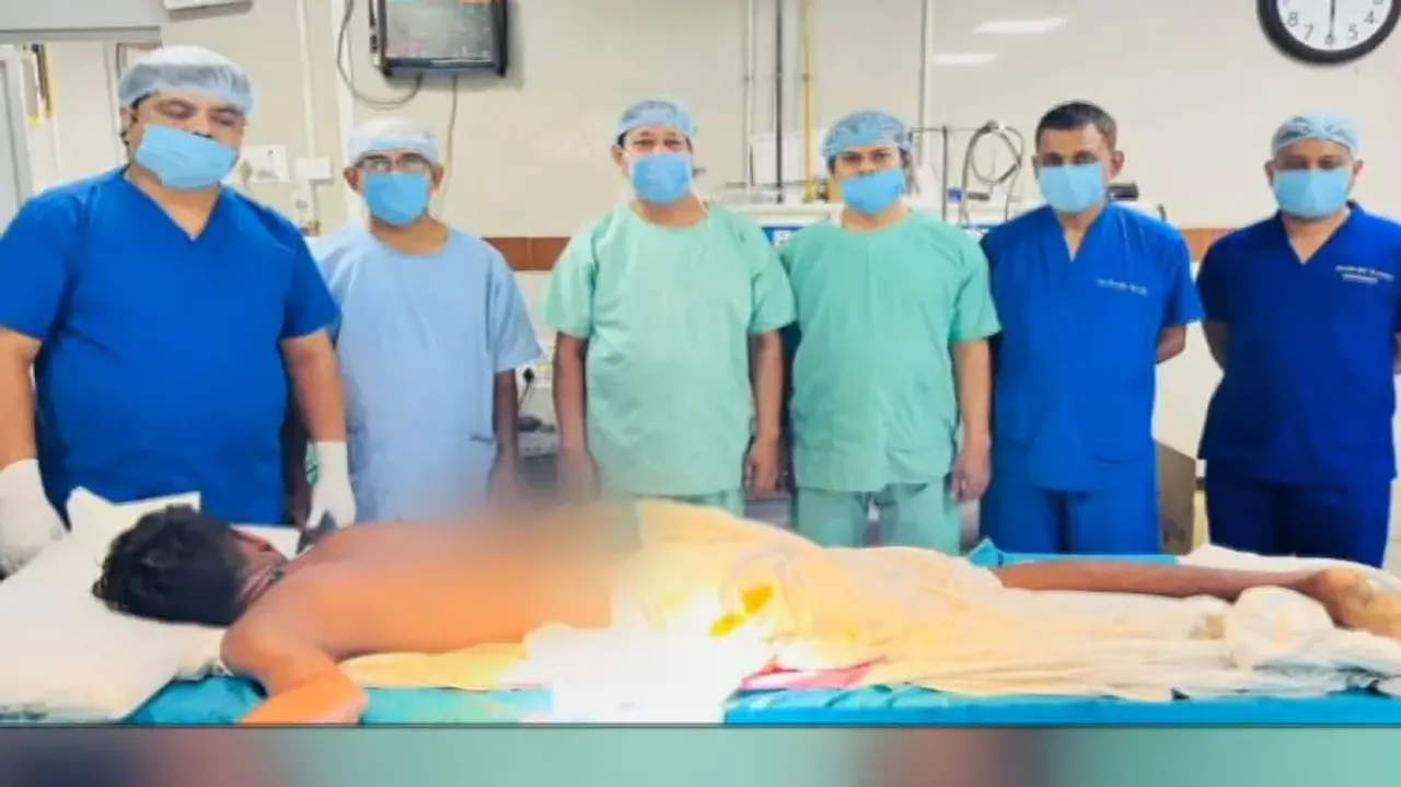 Odisha doctors remove tree branch pierced through youth's body