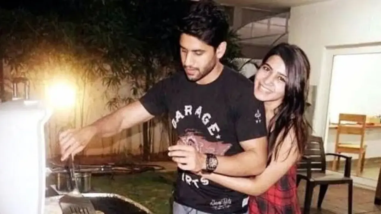 Karan Johar's fun moment with Samantha, Naga Chaitanya on stage – Watch