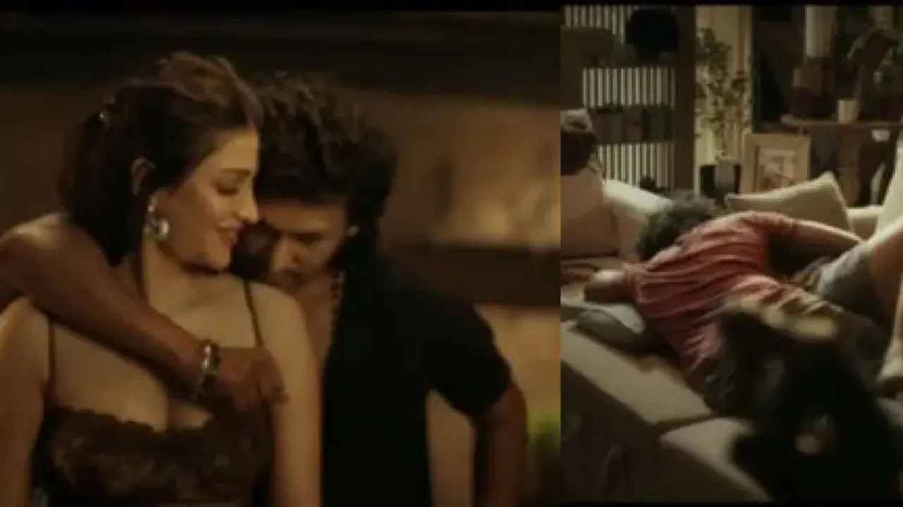 Shruti Haasan’s intimate scene with ‘Leo’ director Lokesh Kanagaraj goes viral – Watch