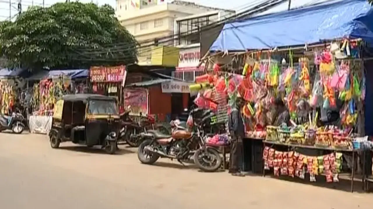 Holi Stalls In Cuttack