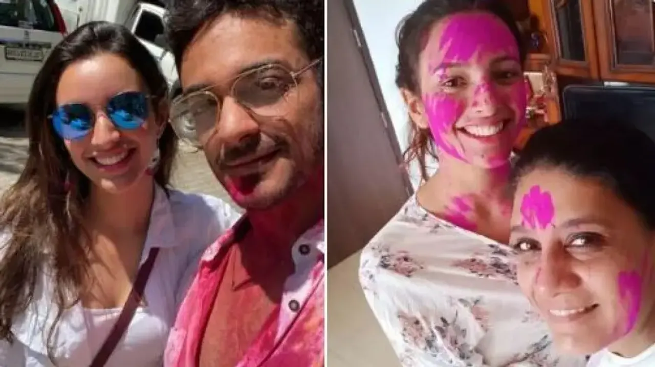 Triptii Dimri’s intimate Holi with rumoured boyfriend Sam Merchant